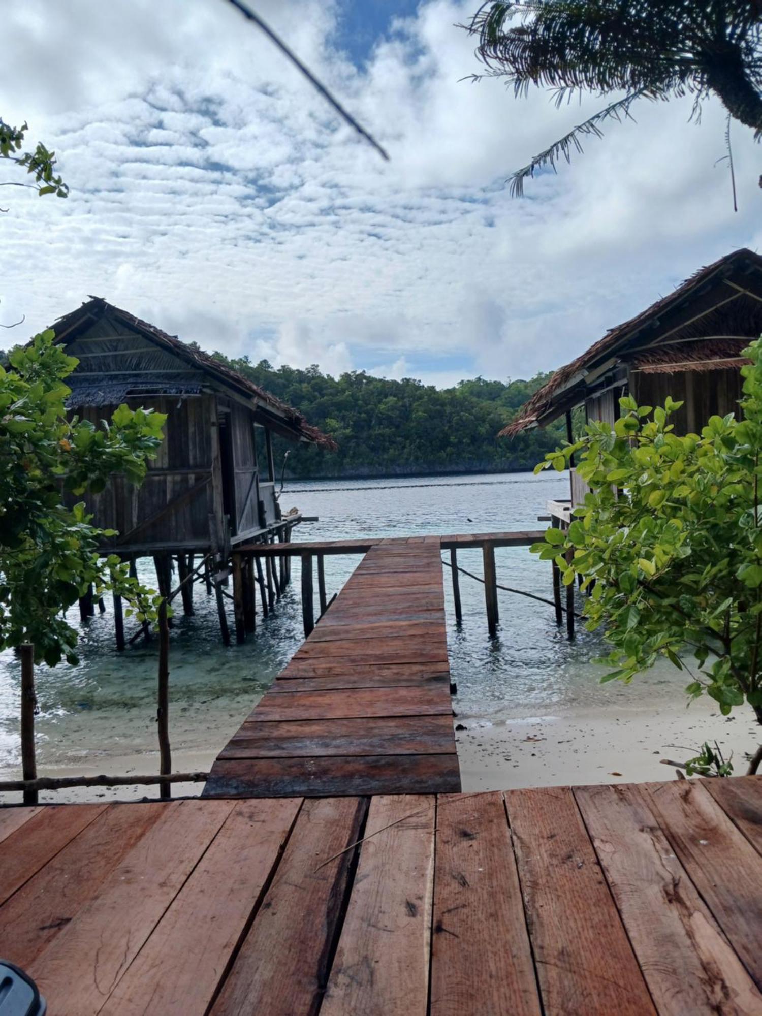 Meos Ambower Homestay Raja Ampat Fam ภายนอก รูปภาพ